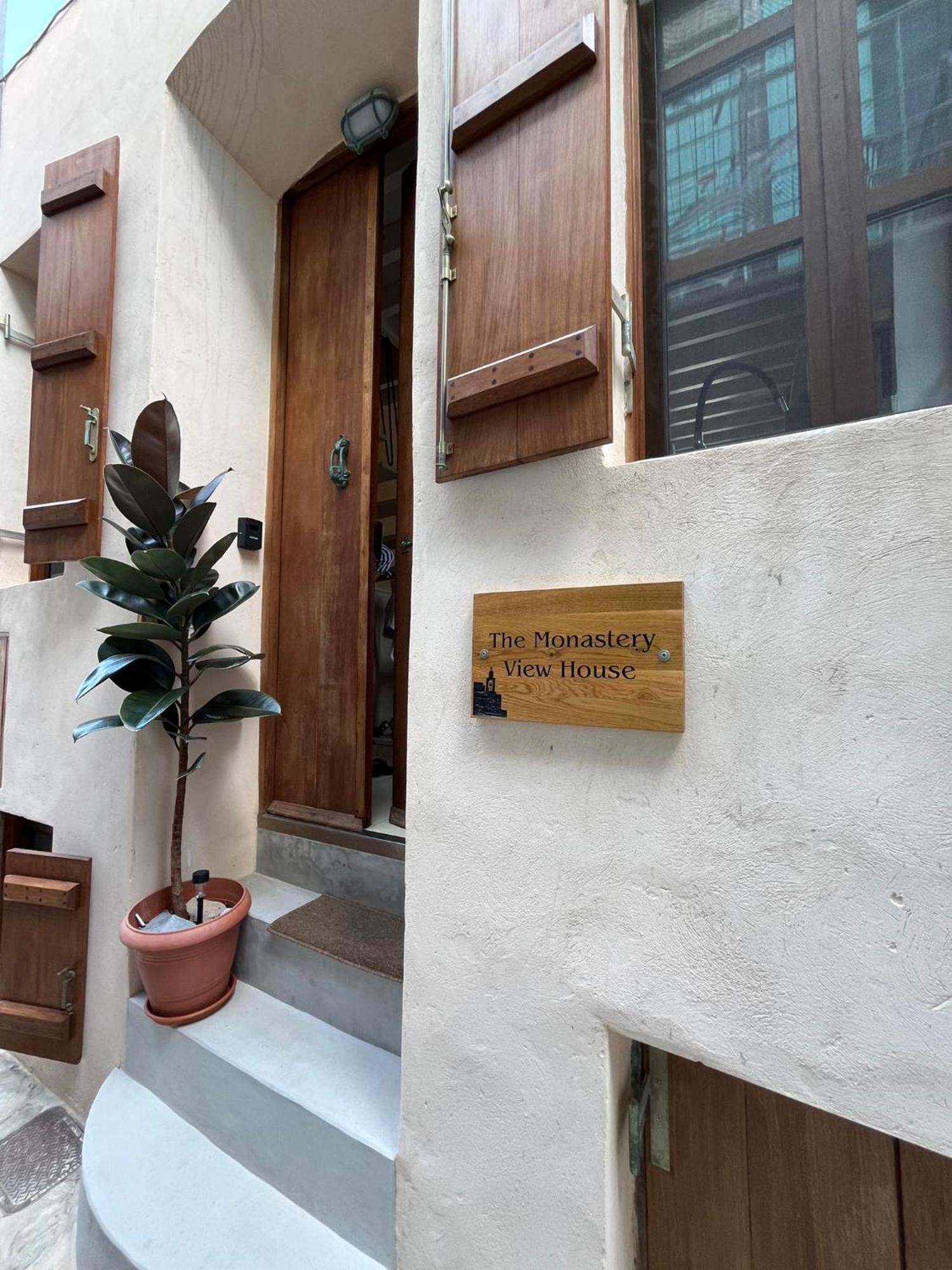 Monastery View House Villa Mandrákion Exterior foto